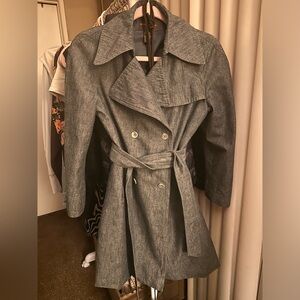 Banana Republic Jean Trench Coat